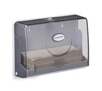 Relaxdays 2 dispenser asciugamani di carta muro