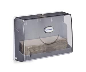 Relaxdays 2 dispenser asciugamani di carta muro