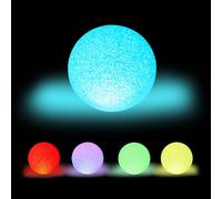 Relaxdays 2 Lampade a sfera con cambio di colore
