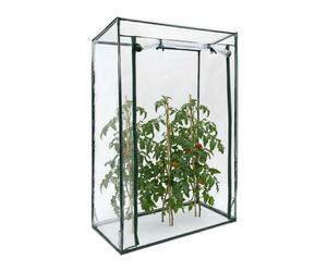 Relaxdays 2 Serre per pomodori con tetto