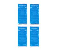 Relaxdays 20 cuscinetti gel rettangolari blu
