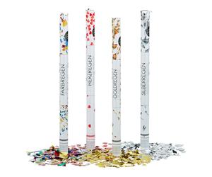 Relaxdays 20x Cannone sparacoriandoli 80 cm