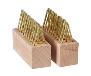 Relaxdays 20x spazzole per fughe