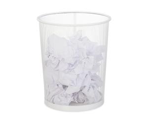 Relaxdays 2x cestino gettacarte bianco