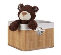 Cestino portaoggetti naturale Contenitore pieghevole Organizer per casa 0,5 kg