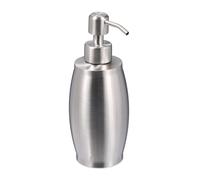 Relaxdays 2x dispenser inox 350 ml argento