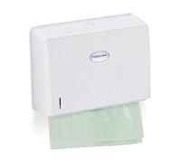 Relaxdays 2x dispenser muro per salviette di carta