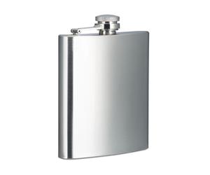 Relaxdays 2x fiaschette in acciaio 200 ml e 1,8 l