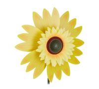 Relaxdays 2x girandola con fiore per il giardino