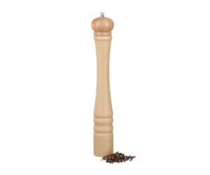 Relaxdays 2x macina pepe in legno marrone
