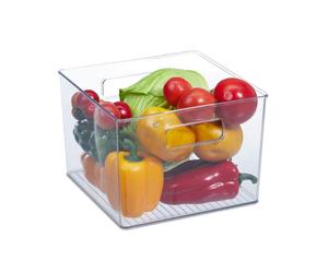 Relaxdays 2x organizer per il frigo con manici