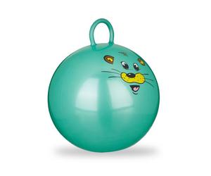 Relaxdays 2x palloni verdi per saltare