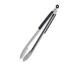 Relaxdays 2x pinza in acciaio inox per barbecue