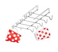 2x Portatazze sottomensola appendi tazze in metallo per 10 tazzine