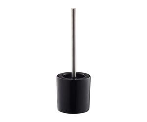 Relaxdays 2x set scopino in ceramica nero