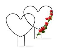 Supporto per rampicanti a cuore 150 g 2 pz. Supporto per piante a cuore