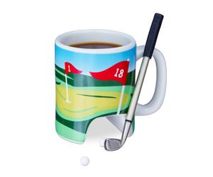 Relaxdays 2x tazza golf con mazza Mug originali