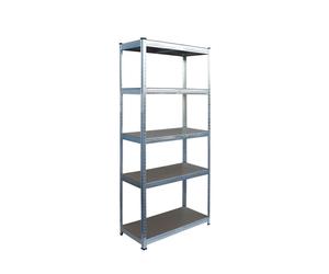 Relaxdays 2xScaffale,5Rip.,875kg,30x75x150