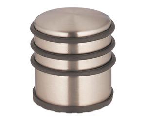 Relaxdays 3x door stopper in acciaio inossidabile