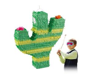 Relaxdays 3x pignatte a forma di cactus