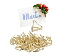 Relaxdays 48 clip segnaposto da tavolo in ferro