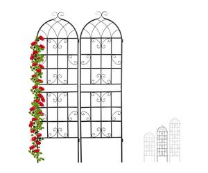 Relaxdays 4x Griglia per rampicanti 180 cm