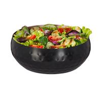 Relaxdays 4x Insalatiere in acciaio inox Ø 13 cm