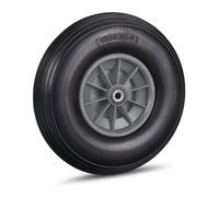 Relaxdays 4x ruota 4.00-6 gomma piena per carriola