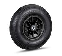 Relaxdays 4x Ruota per carriola 4.00-6