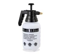 Relaxdays 4x Spruzzatore a pressione nero da 1 L