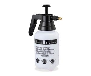 Relaxdays 4x Spruzzatore a pressione nero da 1 L