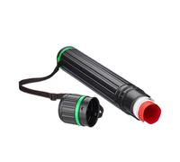 Relaxdays 4x Tubo telescopico allungabile verde