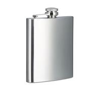 Relaxdays 5 Fiaschette portatili in acciaio 200ml