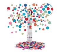 Relaxdays 5x Sparacoriandoli in carta colorati