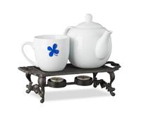 Vassoio scaldavivande con lumini 1,3 kg 5 pz. Vassoio riscaldante con supporto