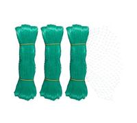 Relaxdays 5x4 m Set da 3 Reti Anti Uccelli di Protezione Orto, Maglia 20x20mm, Telo Copri Piante da Giardino, Verde