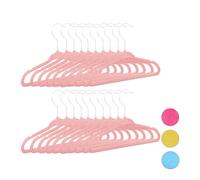 Relaxdays 60 x Appendiabiti per bambini rosa