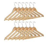 Relaxdays 60x grucce appendiabiti in legno
