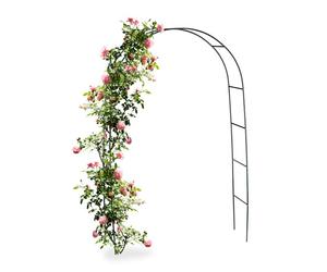Relaxdays 6x Arco per rose in metallo 240 cm