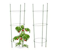 Relaxdays 6x gabbia pomodori supporto per piante