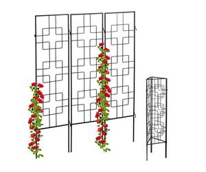 Relaxdays 6x griglie per rampicanti