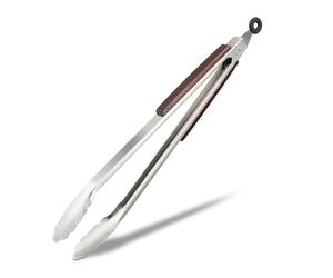 Relaxdays 6x pinze cucina inox 38 cm