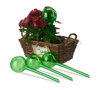 Relaxdays 80 sfere per irrigazione di piante verde