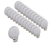 Relaxdays 96x gancetti autoadesivi in set rotondi