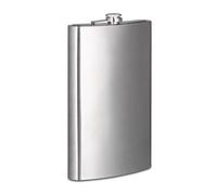 Relaxdays 9x fiaschetta XXL in acciaio da 1,8l