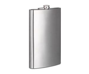 Relaxdays 9x fiaschetta XXL in acciaio da 1,8l