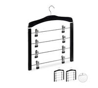 Relaxdays 9x grucce multiple nere