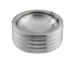 Relaxdays 9x posacenere antivento con coperchio