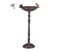 Abbeveratoio in ghisa per uccelli 8,8 kg Antiruggine Fontana per uccelli