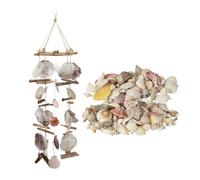 Relaxdays Acchiappasogni con mix di conchiglie